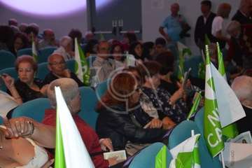 Nueva Canarias llena el aforo en la presentación de su candidatura al Ayuntamiento de Telde (Foto TA)